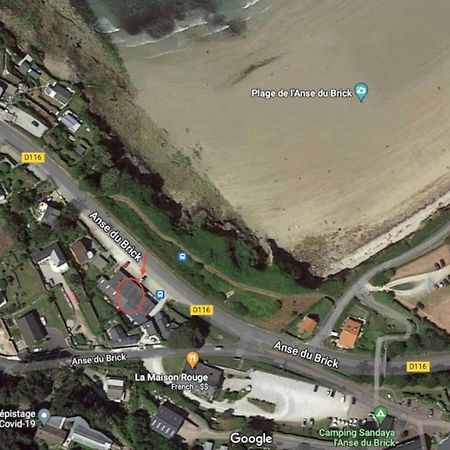 Au Petit Brick - Cosy Beachfront House Maupertus-sur-Mer Buitenkant foto