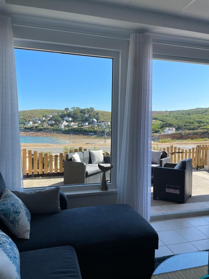 Au Petit Brick - Cosy Beachfront House Maupertus-sur-Mer Buitenkant foto