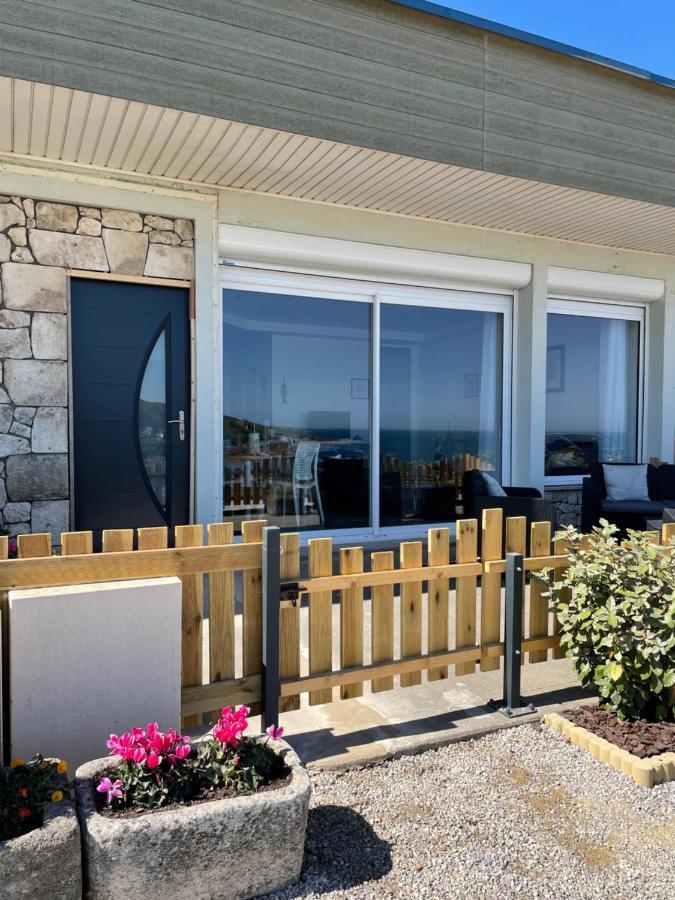 Au Petit Brick - Cosy Beachfront House Maupertus-sur-Mer Buitenkant foto