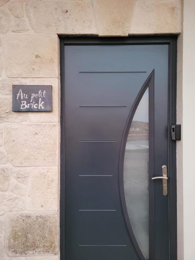 Au Petit Brick - Cosy Beachfront House Maupertus-sur-Mer Buitenkant foto